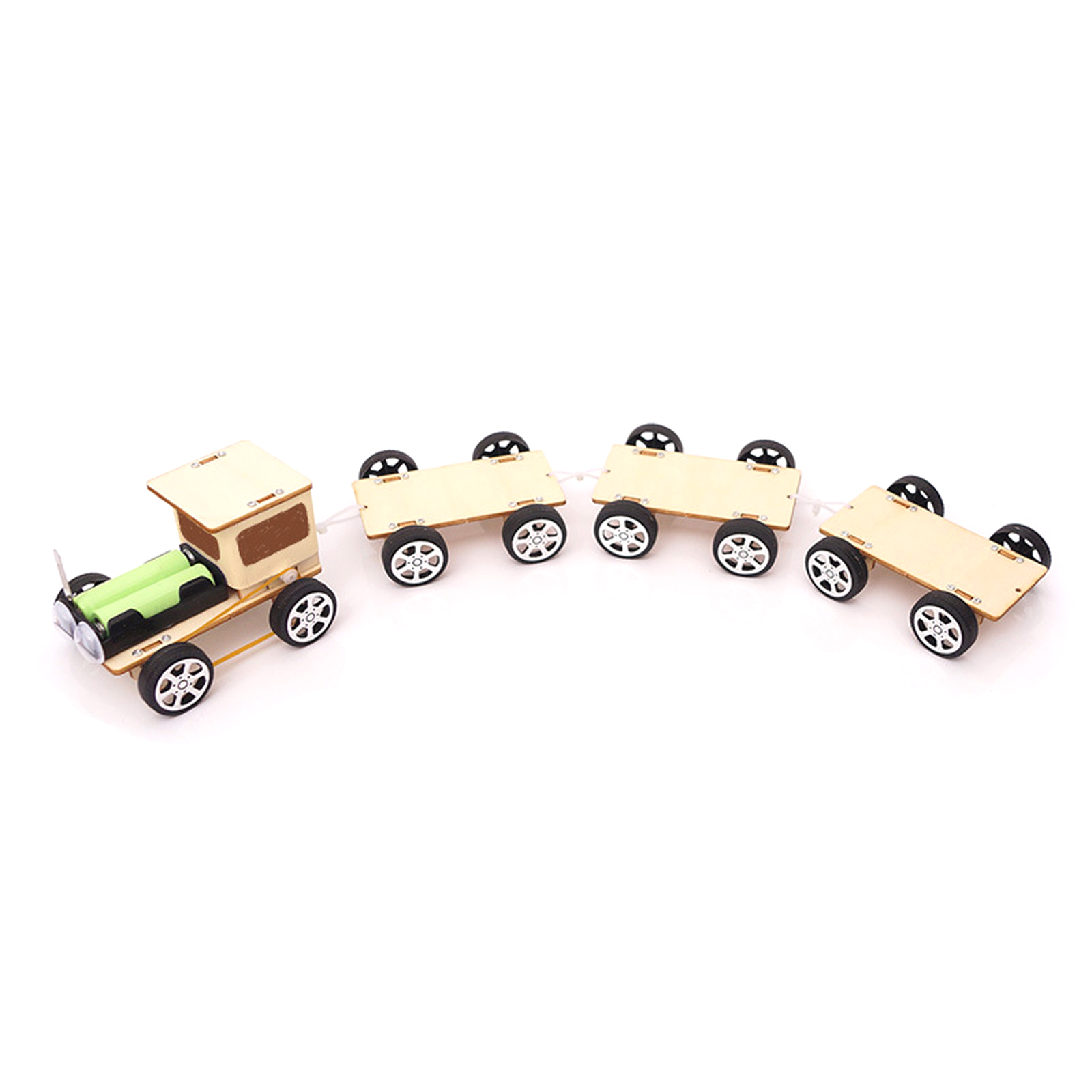 Science Project Kit - STEM DIY-Kit Spielzeug Zug Elektrisches Lernspielzeug