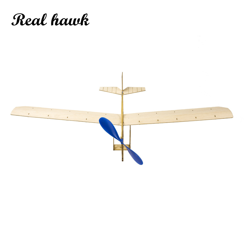 Science Project - STEM-Flugzeugset mit Gummiband, DIY-Segelflugzeugspielzeug aus Holz