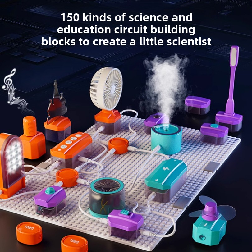 Science Nature - Schaltung Experiment Bausteine Spielzeug Montage Wissenschaft
