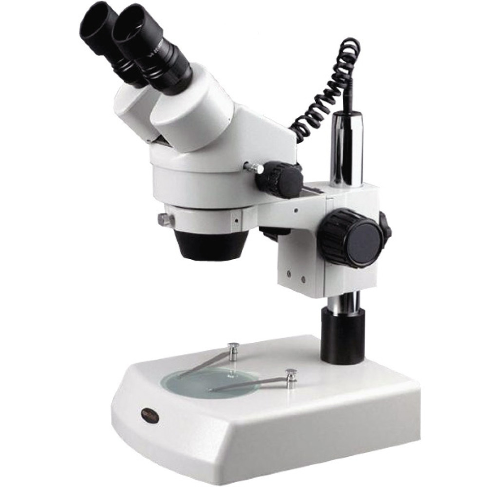 Amscope Microscope Stereo 7X-45X - Binokulares Stereo-Zoom-Mikroskop--AmScope 7X-45X Binokulares Stereo-Zoom-Mikroskop+ Doppelte