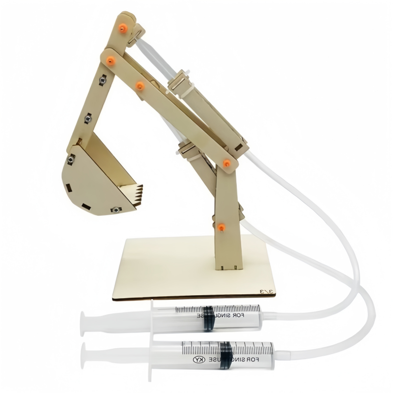 Science Diy Model - DIY Hydraulikbagger Modell Kinder Tecnologia Wissenschaft