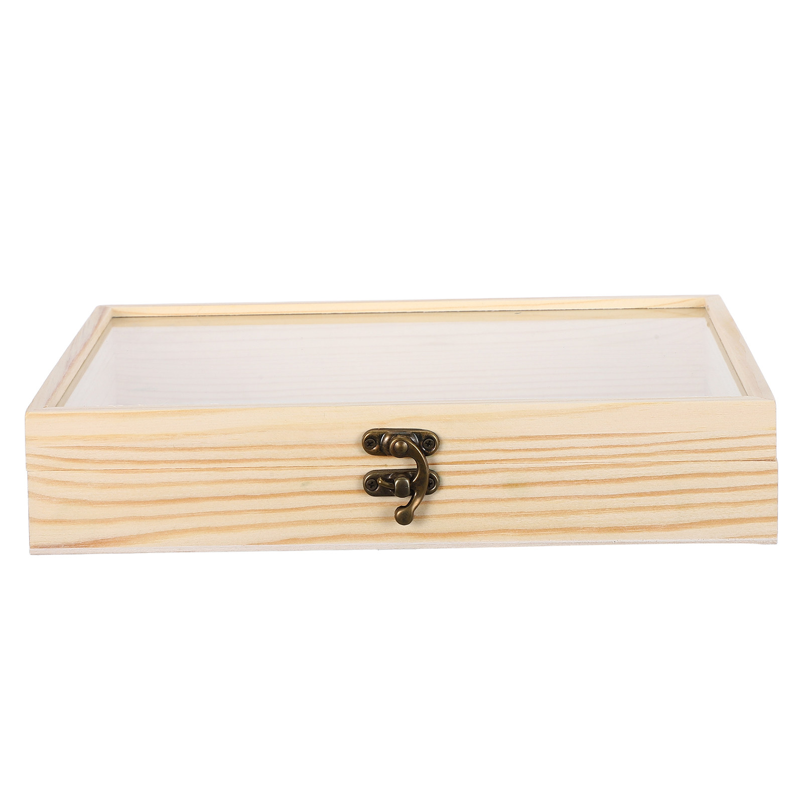 Science Project - Massivholz-Insekten-Exponatbox 26x20cm Transparenter Rahmen für Schule,