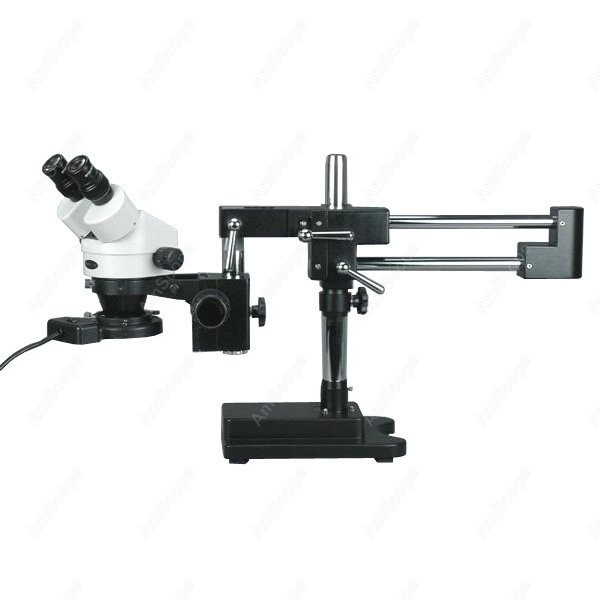 Amscope Microscope Stereo 7X-45X - AmScope Binokulares Zoom-Stereomikroskop 7X-45X+ 8W fluoreszierendes