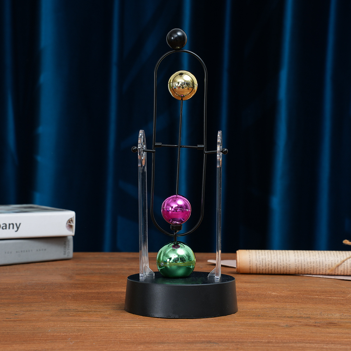 Solar System Orrery - Newton-Pendel Perpetuum Mobile Deko Modernes Minimalistisches
