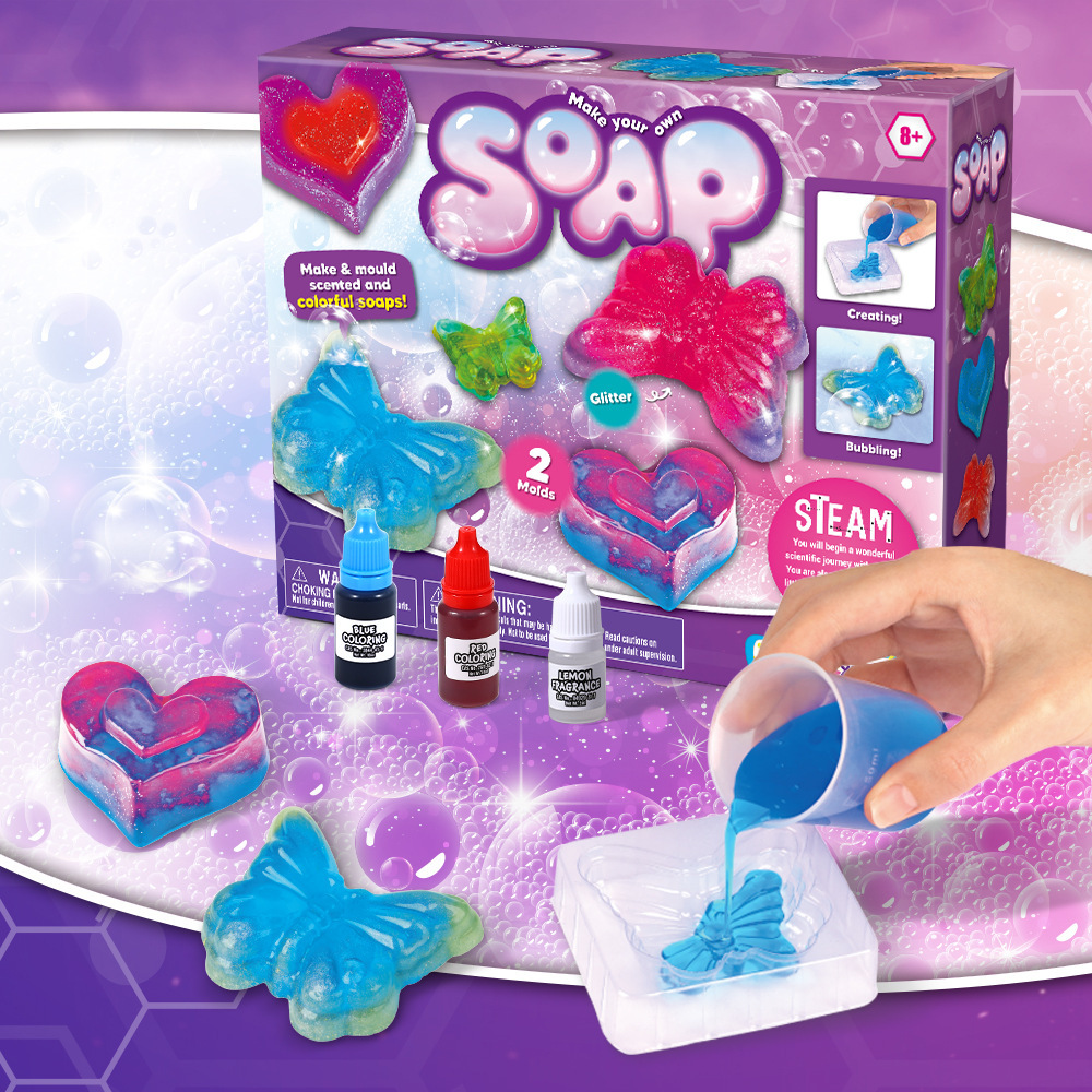 Science Diy Model - DIY Seifenherstellungs-Set STEM Wissenschaftsexperiment-Set Lehrreiches Spielzeug