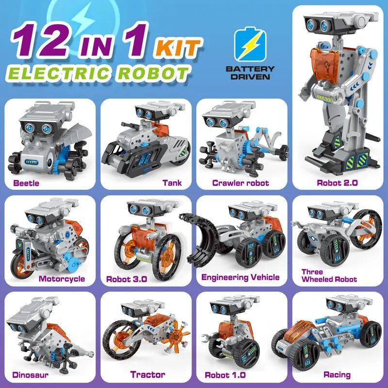 12-in-1-Wissenschaftsexperimen – Science Robotics Bewertung und Preis