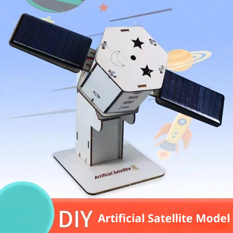 DIY Solar Satellite Künstliche – Science Project Bewertung und Preis