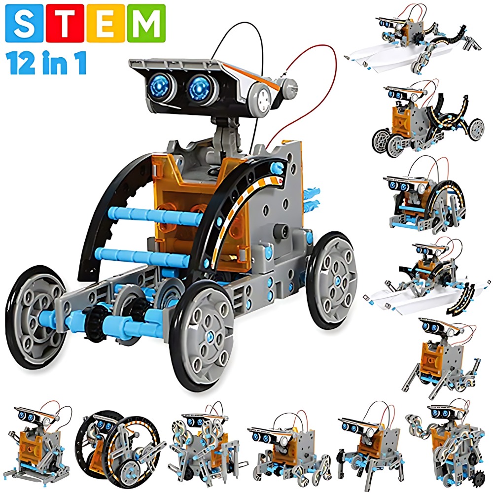 Solar-Roboter-Bausteine, 12-in – Science Robotics Bewertung und Preis