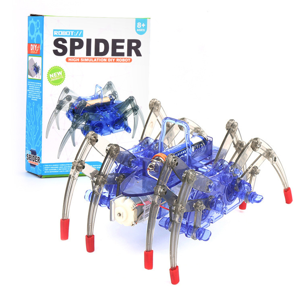 Elektrischer bionischer Spinne – Science Project Kit Bewertung und Preis
