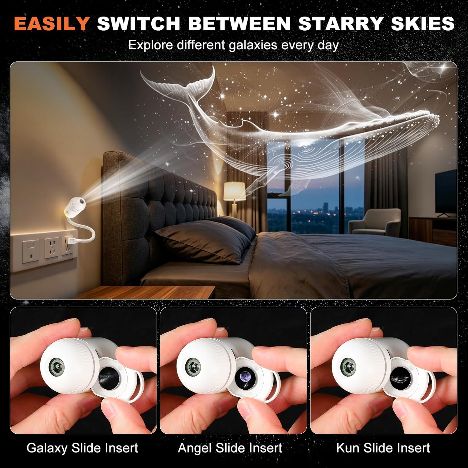 Galaxy-Projektor Nachtlicht, S – Planetarium Projector Home Bewertung und Preis