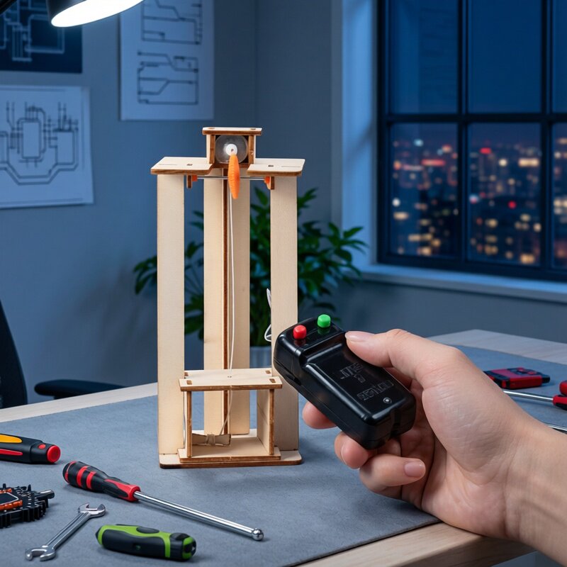 DIY Elektrisches Aufzug-Modell – Science Max Bewertung und Preis