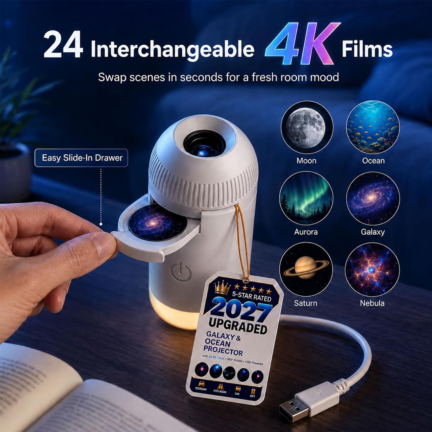 TINSOL USB-Sternenhimmel-Proje – Planetarium Projector Home Bewertung und Preis