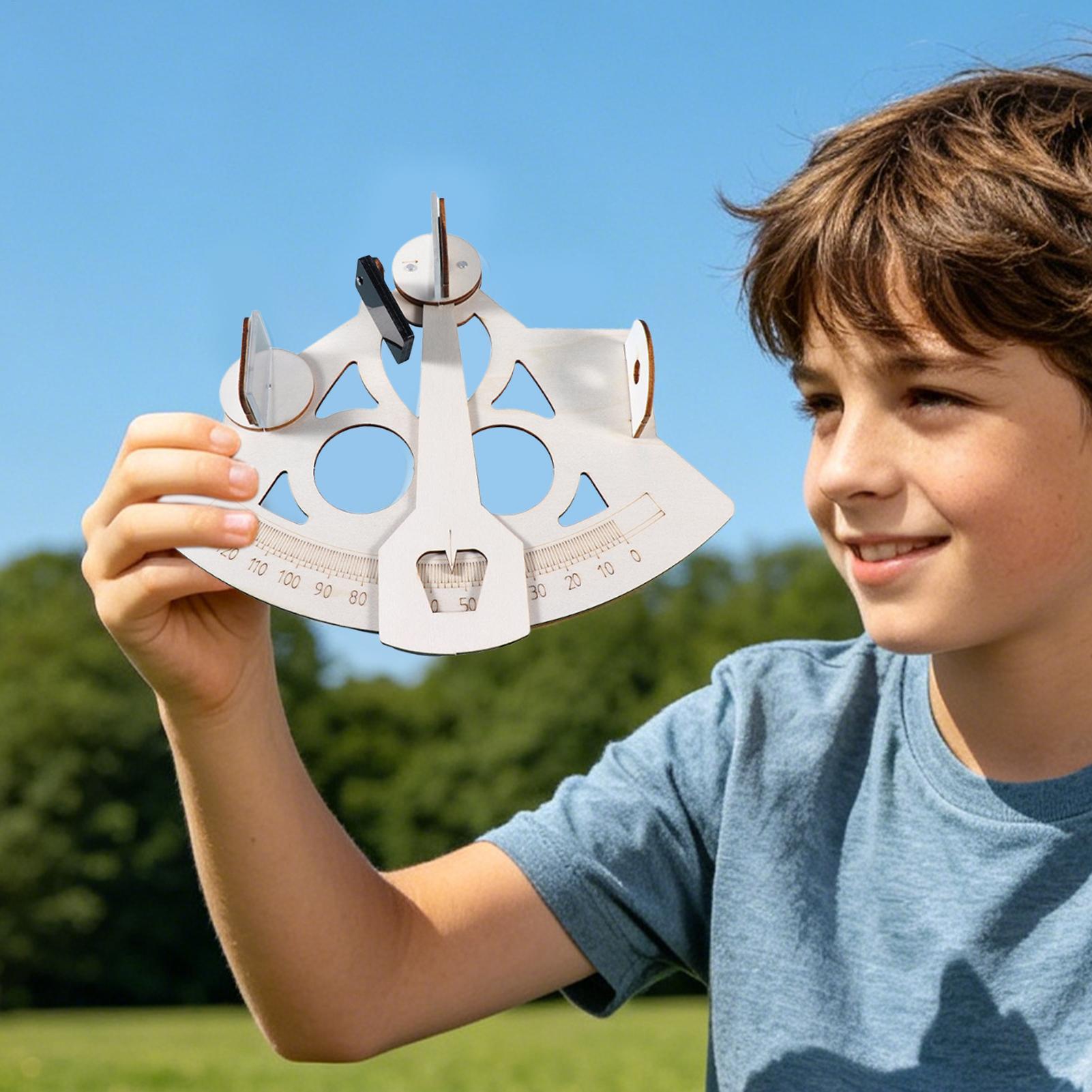 Hölzernes DIY Seemanns-Sextant – Science Max Bewertung und Preis