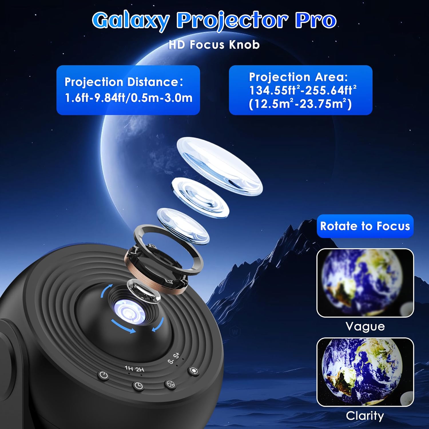 Sternenprojektor Galaxy Pro Na – Planetarium Projector Home Bewertung und Preis