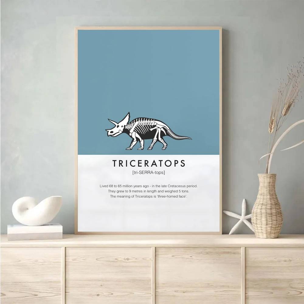Dinosaurier-Skelett-Poster, Di – Science Nursery Bewertung und Preis